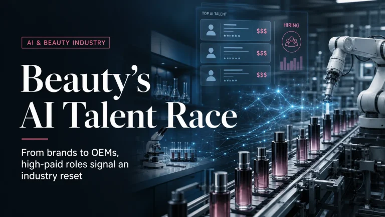 AI Talent War Sweeps the Beauty Industry Supply Chain