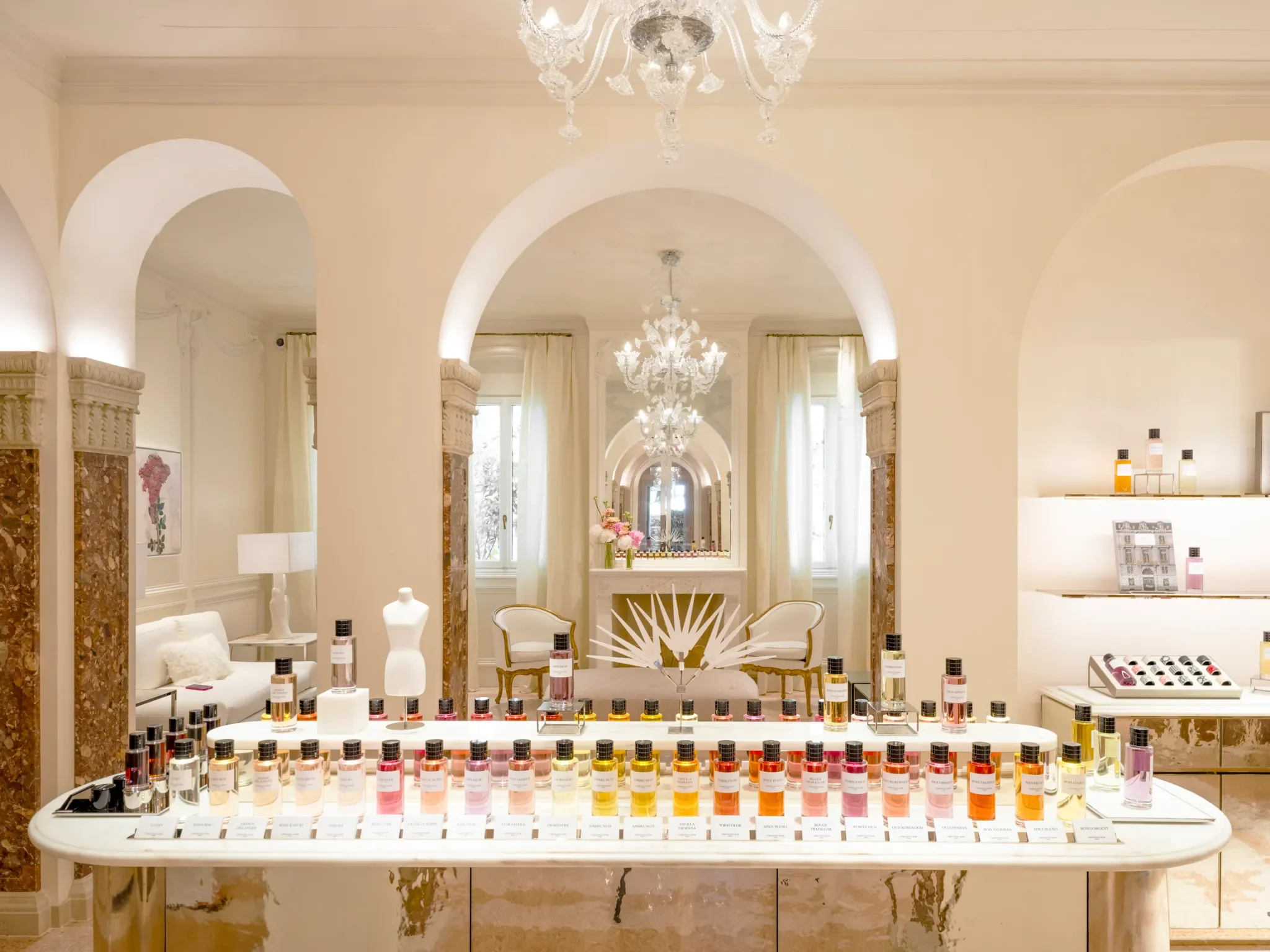 The boutique at the Dior Spa Hotel Cipriani in Venice. Photo courtesy of Dior