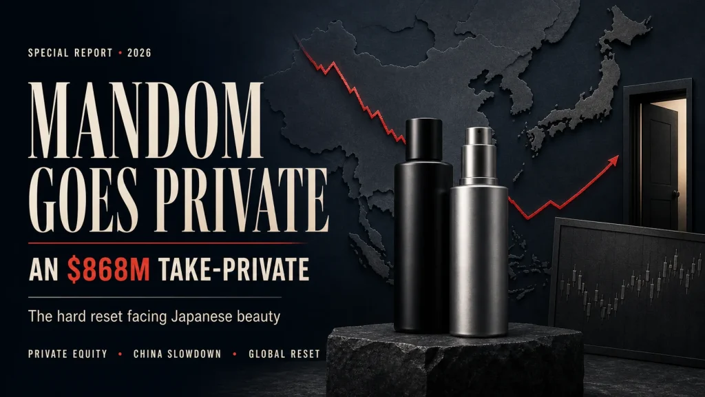 Japanese Beauty Giant Mandom Delists in $900 Million Privatization Deal