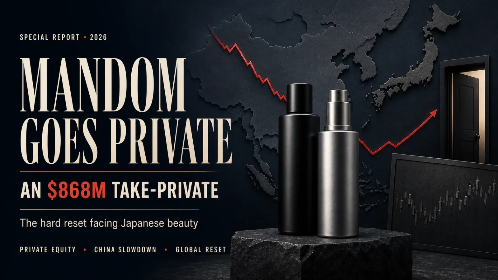 Japanese Beauty Giant Mandom Delists in $900 Million Privatization Deal