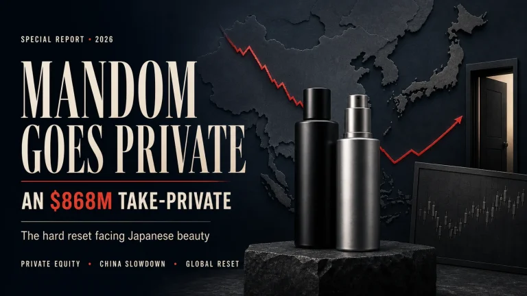 Japanese Beauty Giant Mandom Delists in $900 Million Privatization Deal