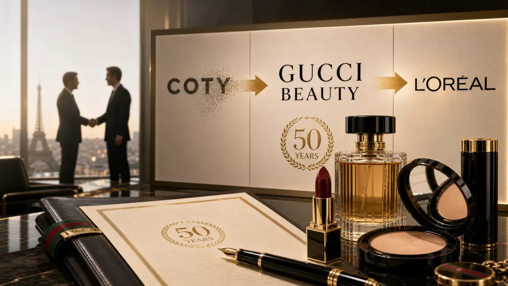 L'Oréal Snags Gucci Beauty License in Historic 50-Year Deal