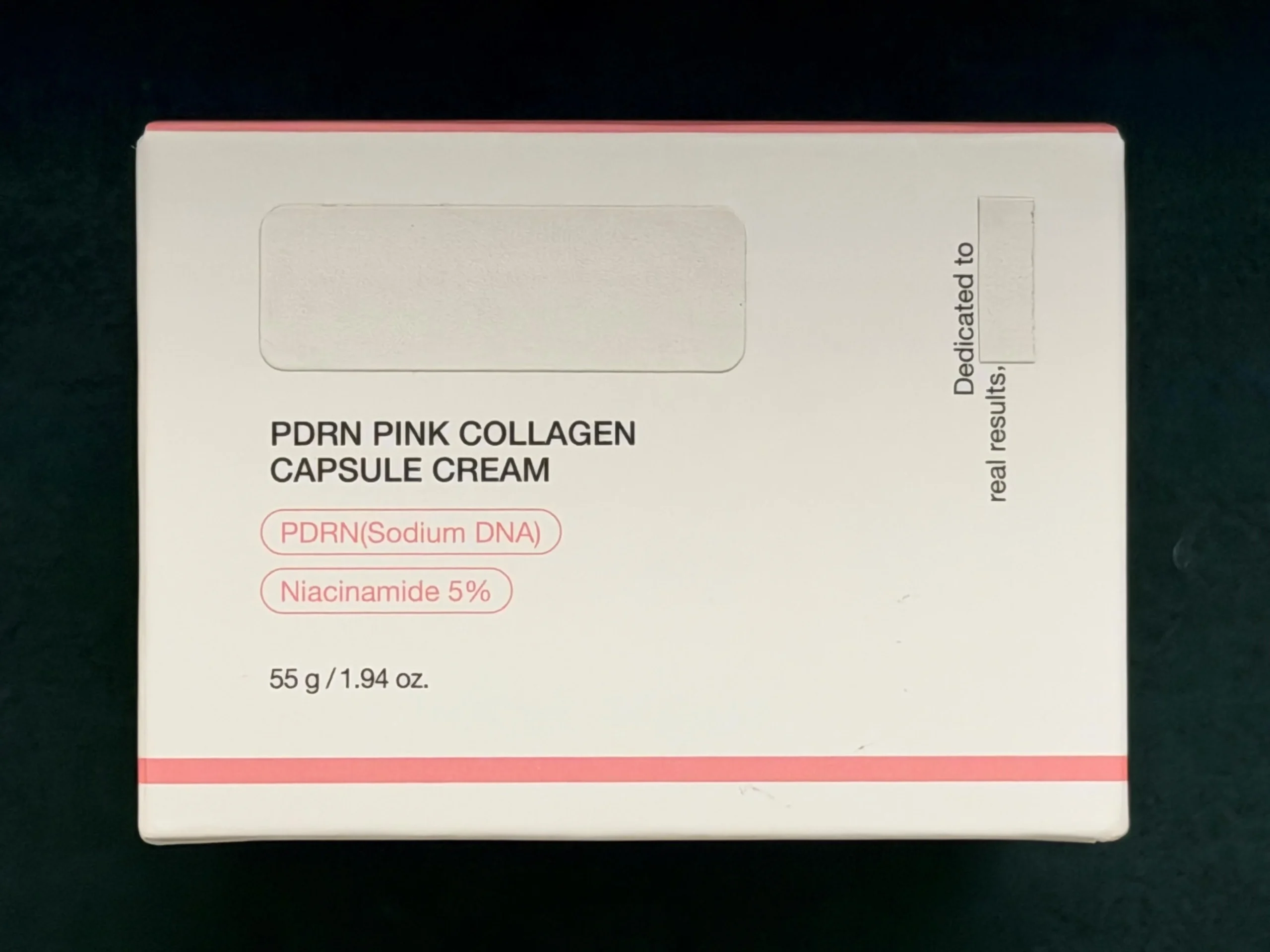 The PDRN Pink Peptide Capsule Cream flagged by Hong Kong Customs.