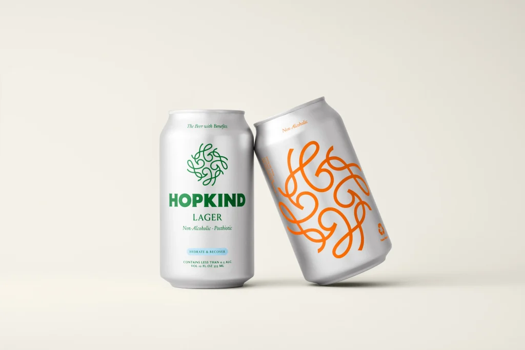Do skincare ao copo: fundadores da Symbiome lançam cerveja funcional Hopkind