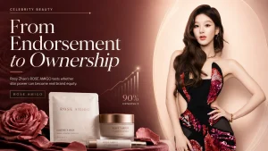 Zhao Lusi Launches Rose Amigo: Can Celebrity Brands Escape Beauty’s Short Lifespan?