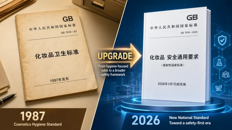 China Issues First Mandatory National Safety Standard for Cosmetics
