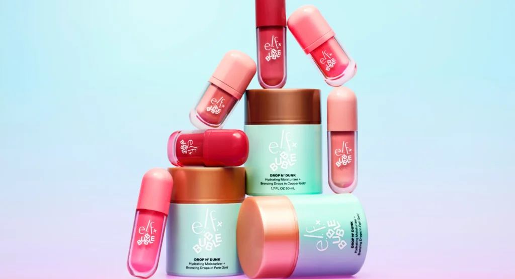 E.l.f. Cosmetics y Bubble lanzan colección híbrida de edición limitada