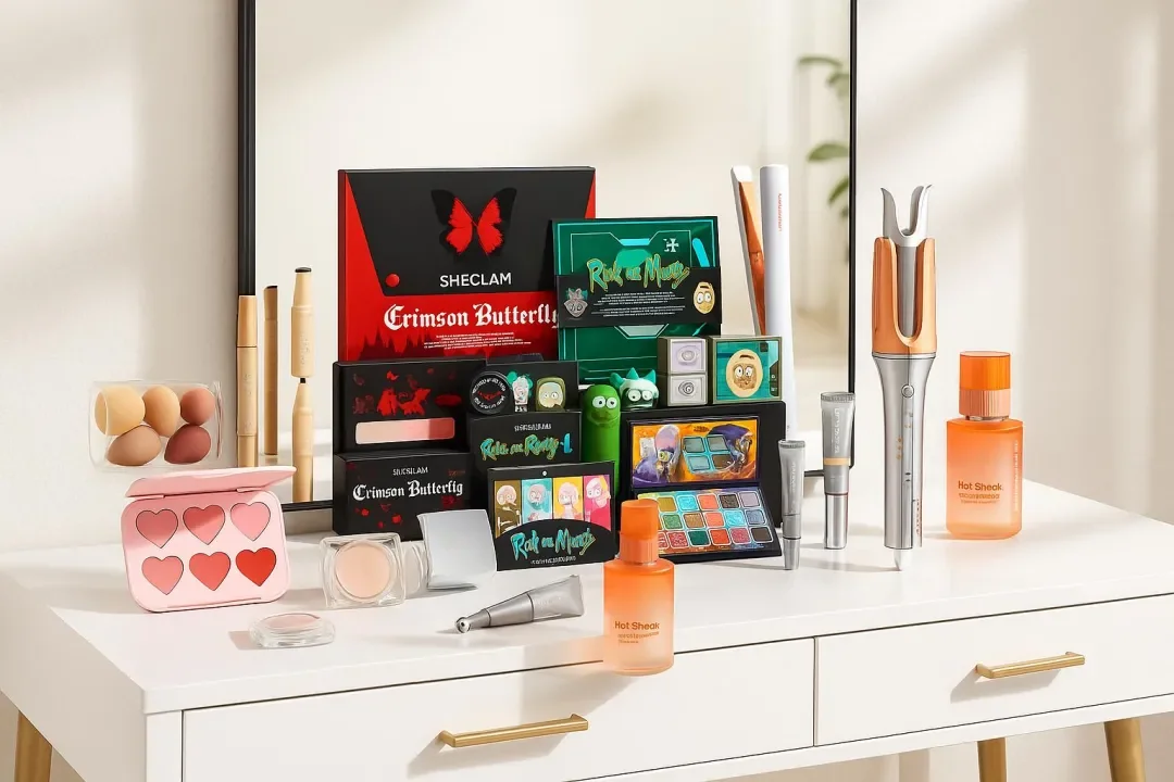 Selection of SHEGLAM color cosmetics