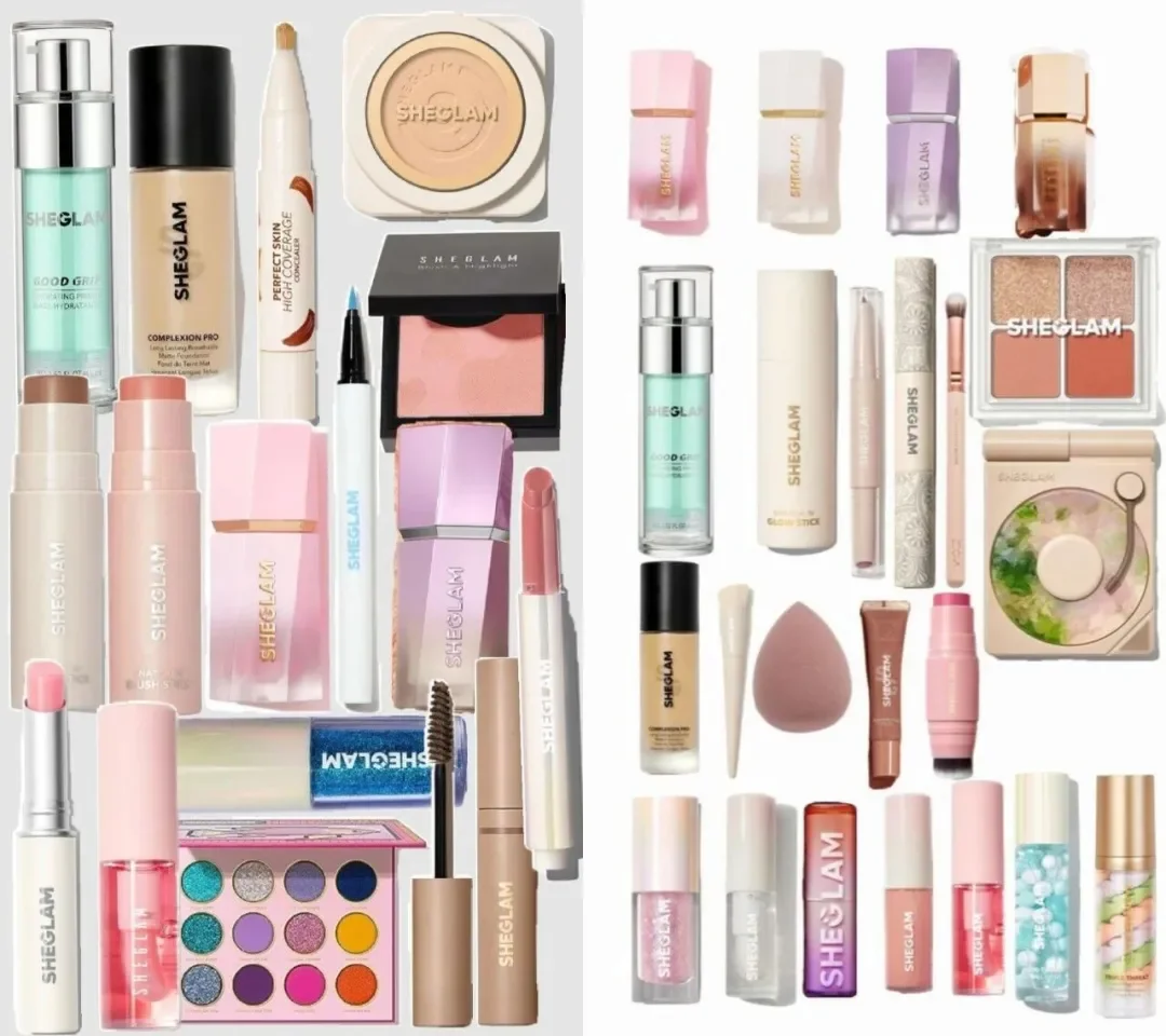 SHEGLAM makeup product lineup
