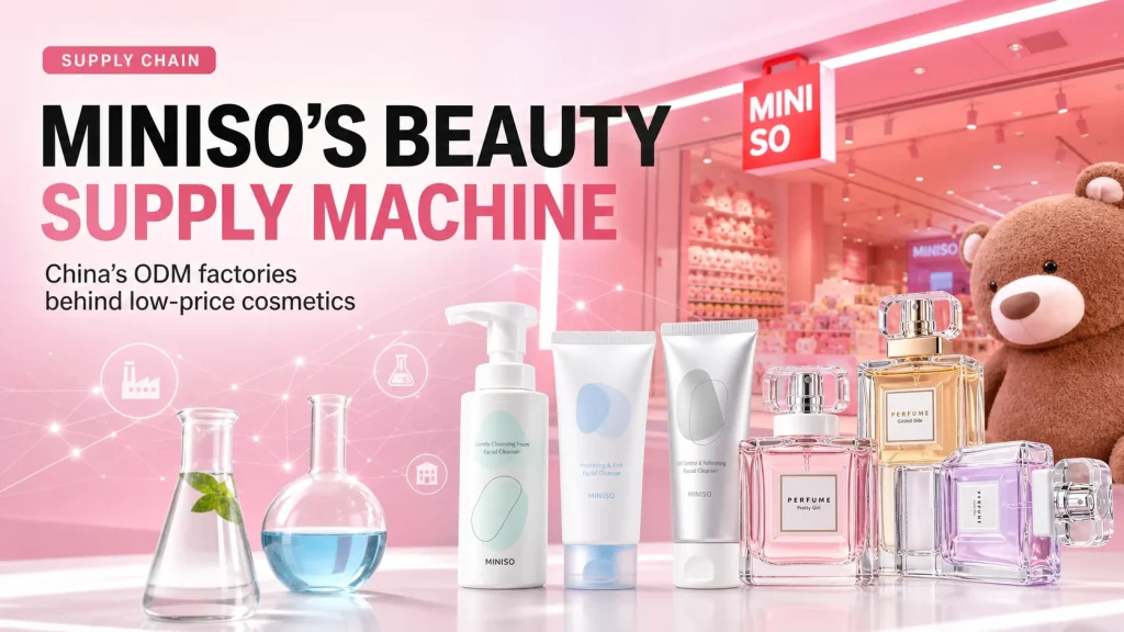 Inside Miniso's 8,500-Store Beauty Supply Chain Network
