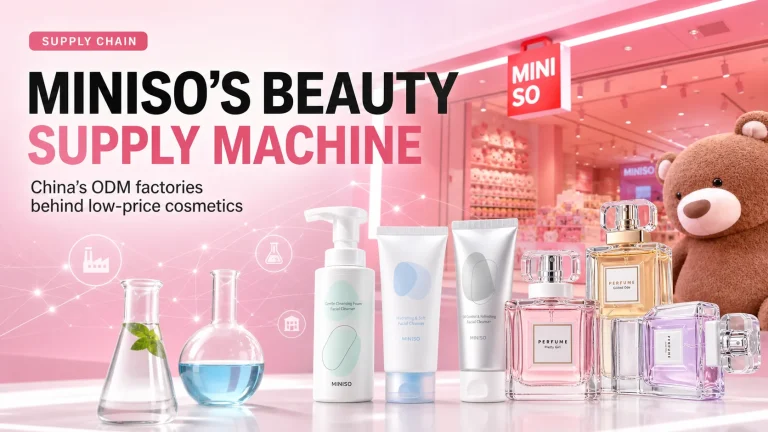Inside Miniso's 8,500-Store Beauty Supply Chain Network