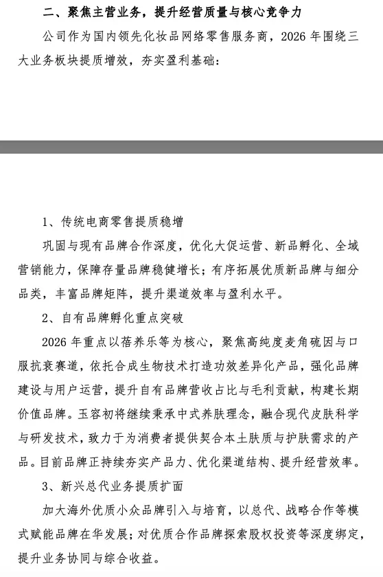 Lily & Beauty 2026 Action Plan for Quality and Efficiency