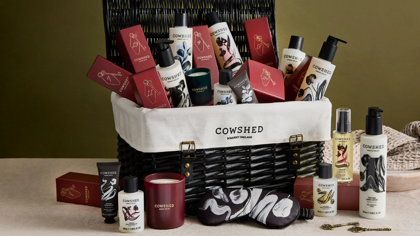 Calendario de adviento de Cowshed