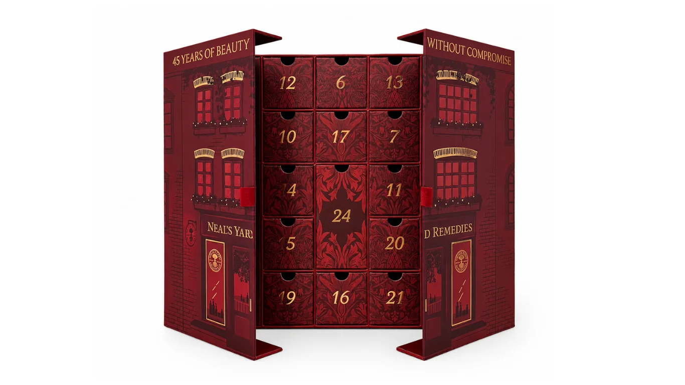 Calendario de adviento de Neal's Yard Remedies